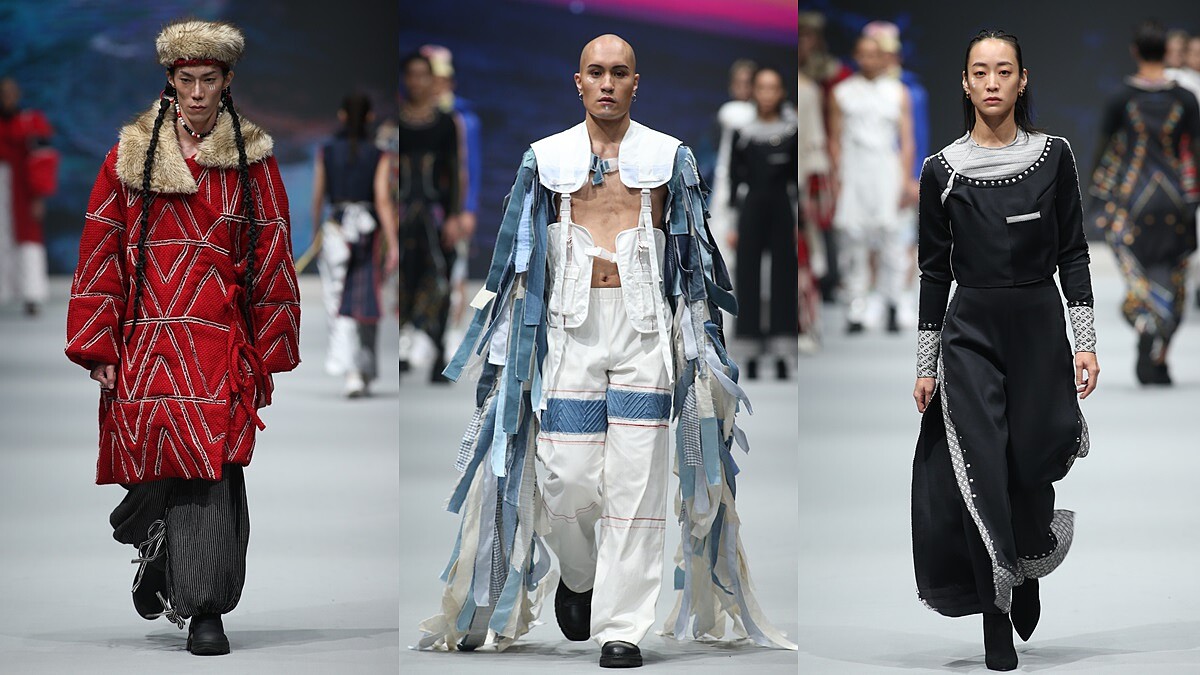 2020臺北時裝週｜太帥氣！黃宣為Primitive Sense原始直覺走秀，展現臺灣原民工藝文化