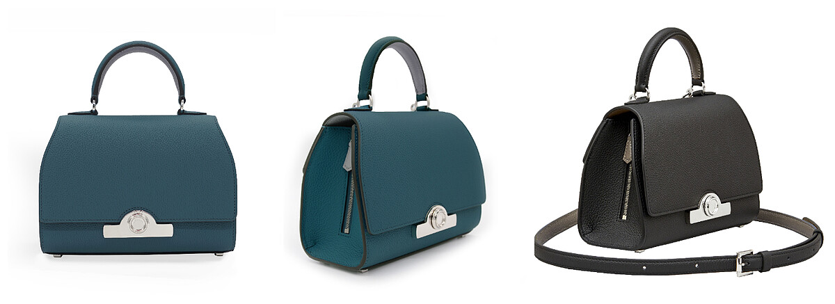 R&eacute;jane Perfecto 荔枝紋小牛皮20 x 9 x 15 cm