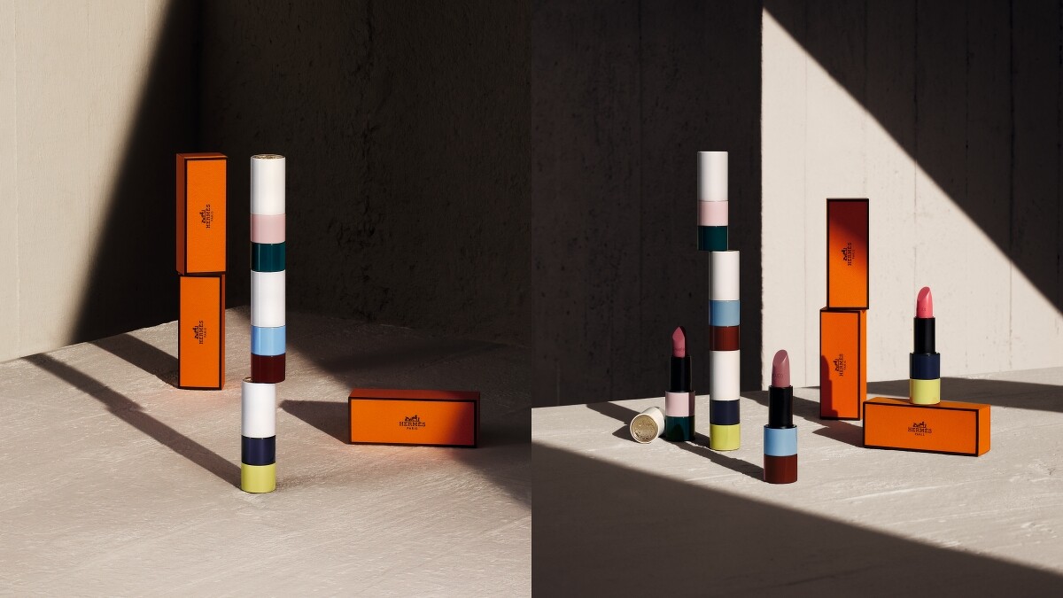 愛馬仕唇膏(Rouge Hermès)2020秋冬限定新色。Hermes愛馬仕Rouge Hermès 2020秋冬限定色形象圖。