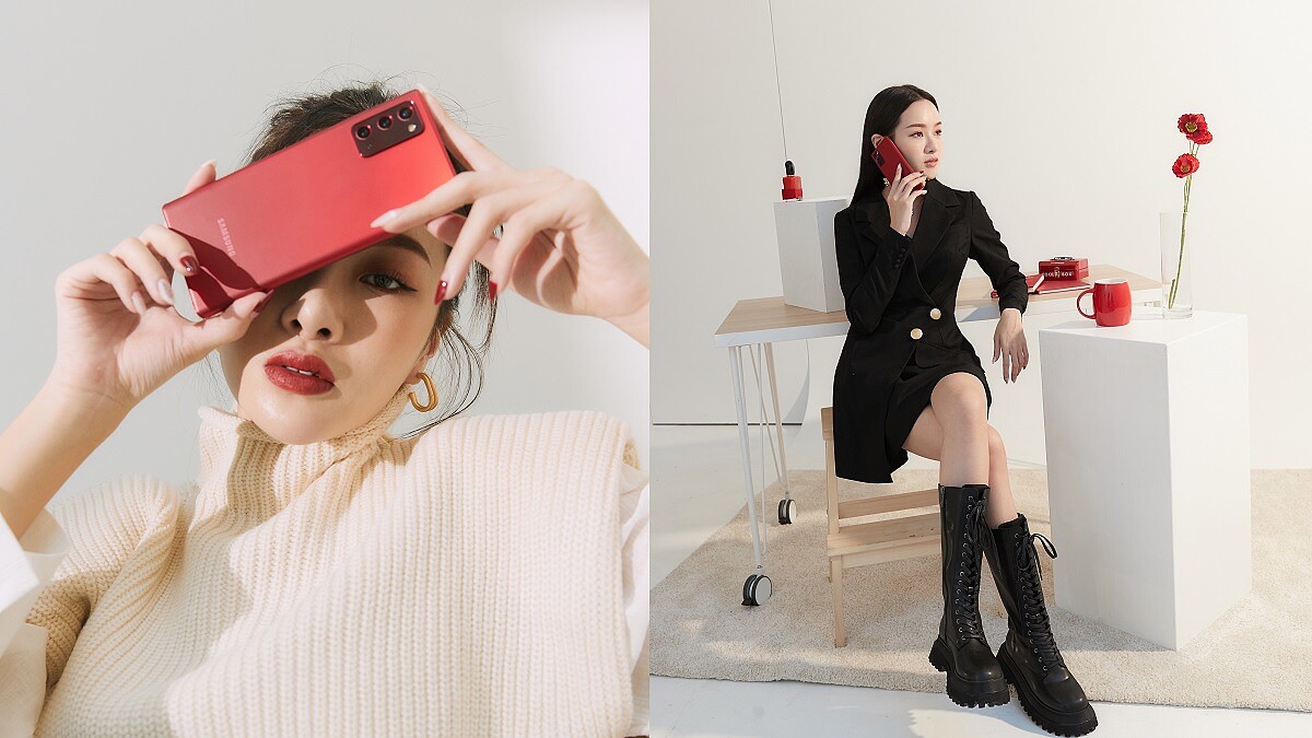 秋冬時尚穿搭這樣配最惹眼！潮模MANDY玩轉紅色的心機穿搭術快快學一波，#ootd時髦指標絕對就是妳！