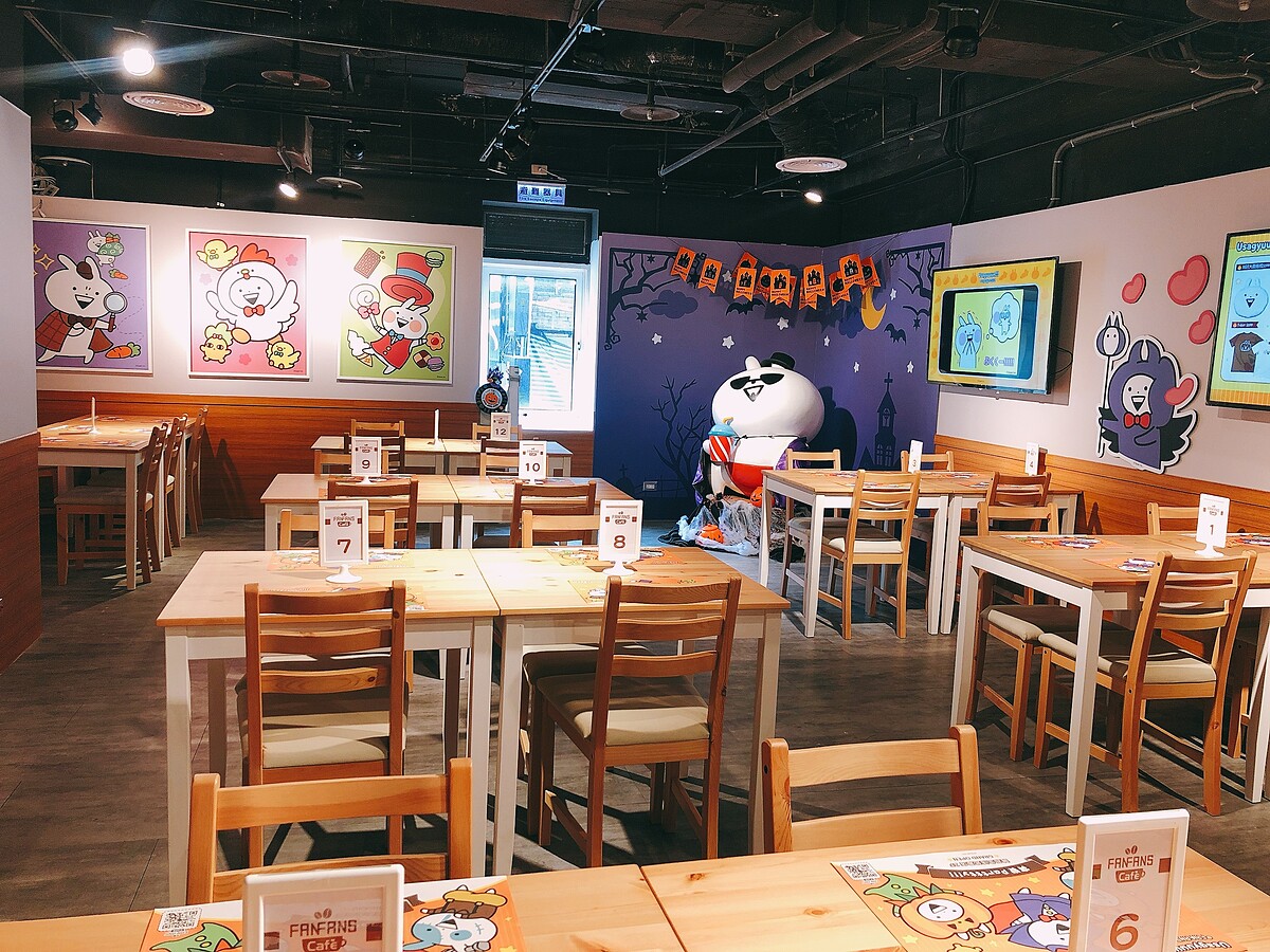 誠品生活武昌店｜即日起至11月30日推「FANFANS CAF&Eacute;」主題快閃餐廳趣味登場