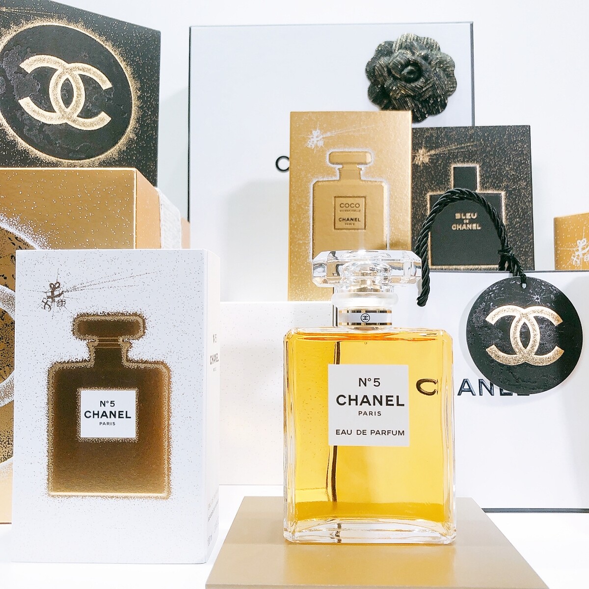 CHANEL香奈兒N&deg;5香水2020聖誕包裝