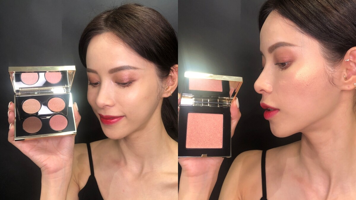 4色眼彩盤+美肌粉實擦