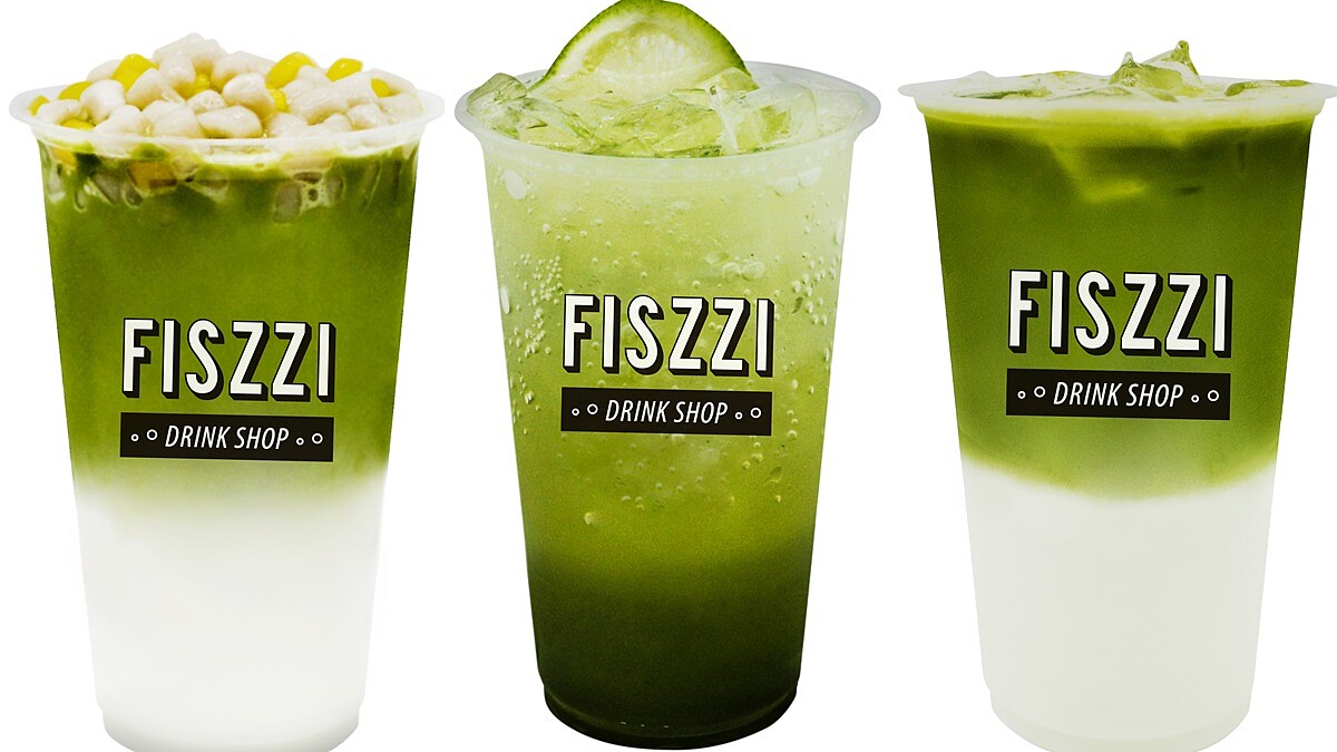 抹茶季來了!FISZZI費滋氣泡飲專賣店推3款抹茶系列飲品,搭配小芋圓QQ口感超療癒