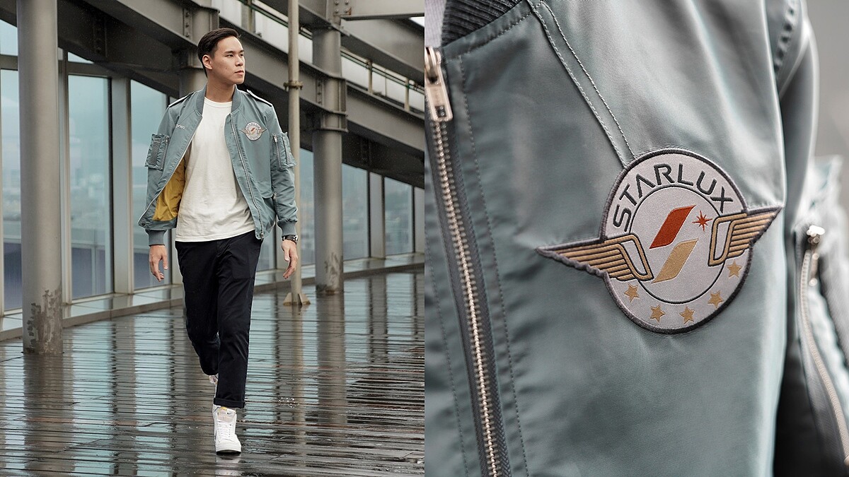 星宇航空開賣首款飛行夾克！復古煙灰藍色調、飛行胸章暗藏設計巧思，完全是男友禮物絕佳選擇