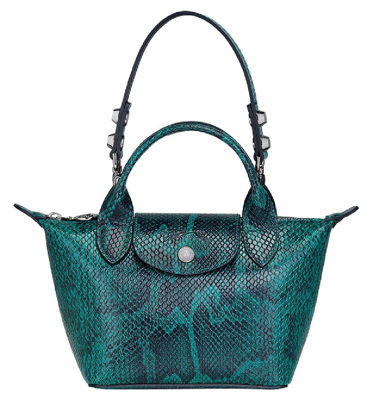 遠百週年慶_LONGCHAMP_Le Mini Pliage Cuir Exotique手提包推薦價12,800元