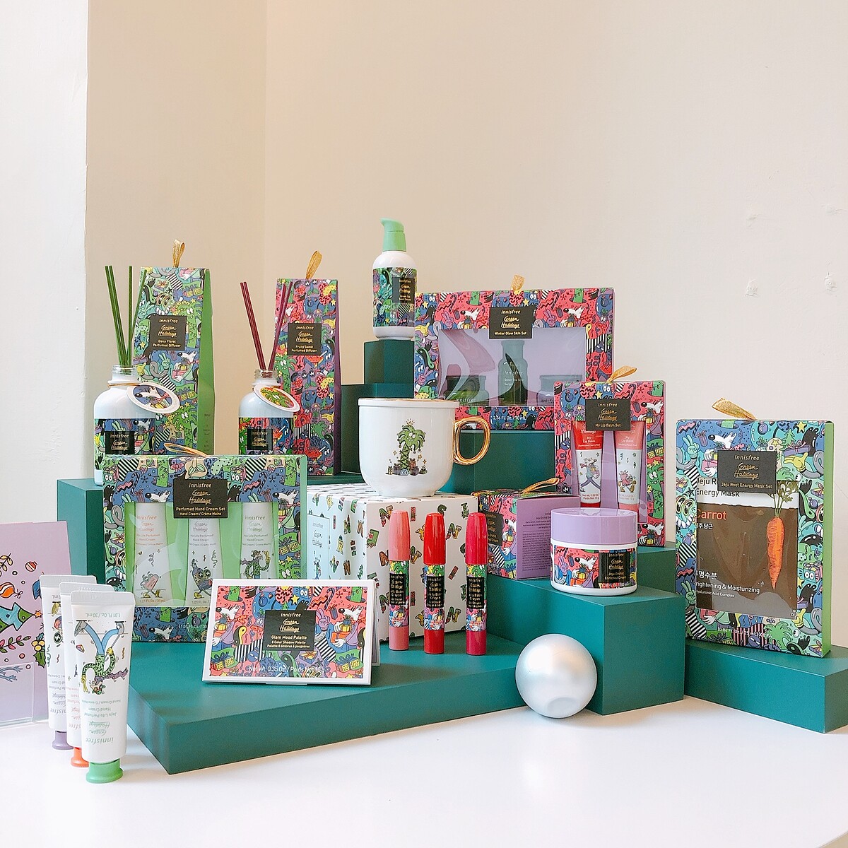 innisfree 2020綠色聖誕。