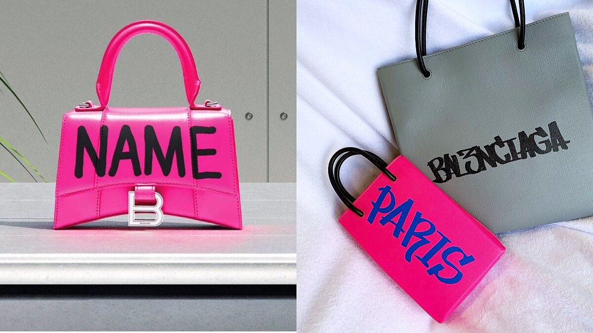 錯過不知要再等到何時!Balenciaga特選包塗鴉服務,將你的名字大膽寫上包包
