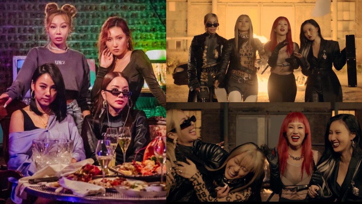  李孝利、嚴正化、Jessi、華莎「退貨遠征隊」〈DON&amp;#039;T TOUCH ME〉MV釋出，神之霸氣無人敵！