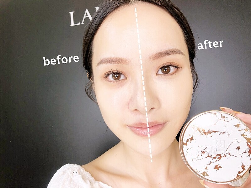 蘭蔻超極光精華水粉霜妝感