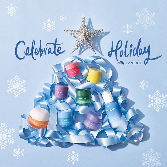 LANEIGE蘭芝2020聖誕系列Celebrate Holiday!