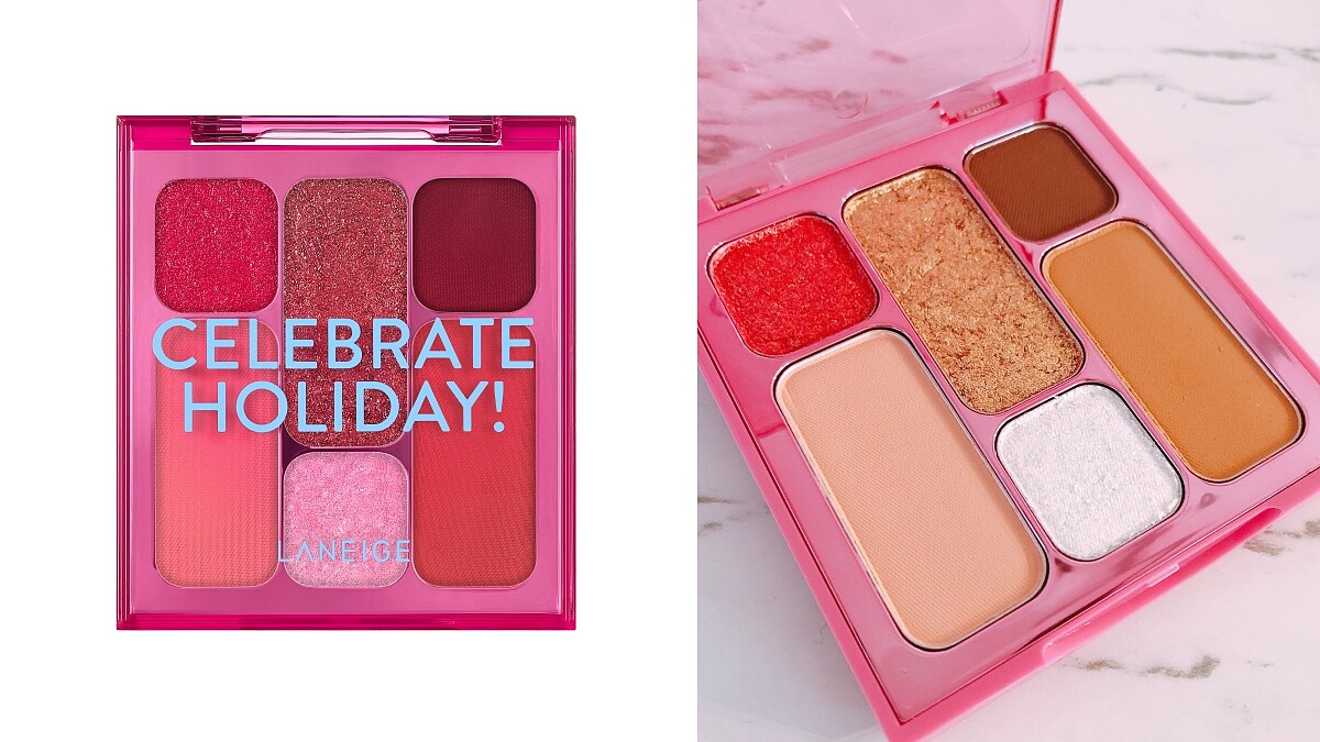 LANEIGE蘭芝晶燦耶誕六色眼影盤限量版