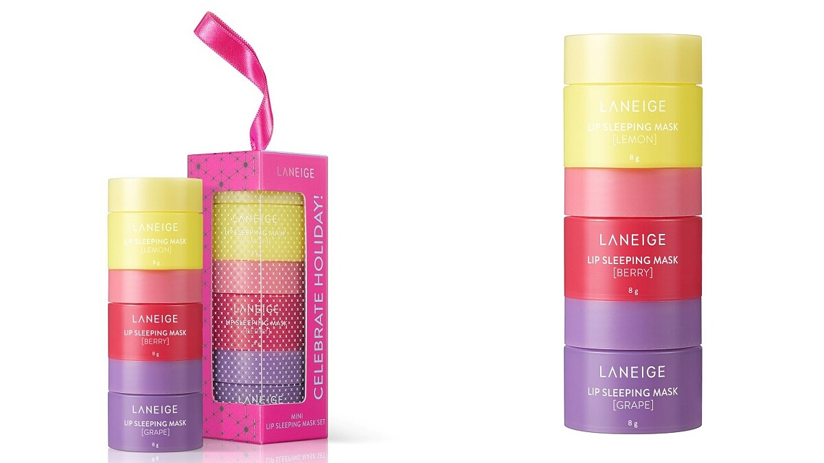LANEIGE蘭芝睡美人唇膜禮盒2020聖誕版