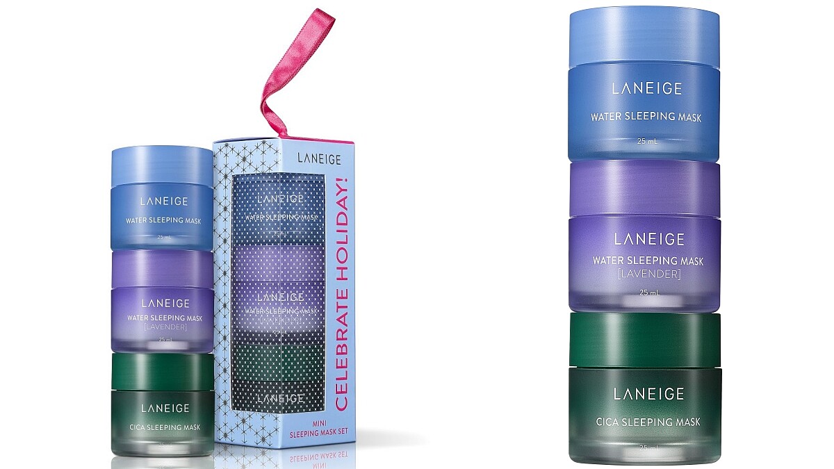 LANEIGE蘭芝晚安面膜修護禮盒2020聖誕版