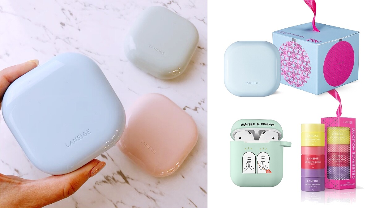 LANEIGE 蘭芝2020聖誕系列以浪漫初雪為靈感,冰晶藍小方塊氣墊太夢幻