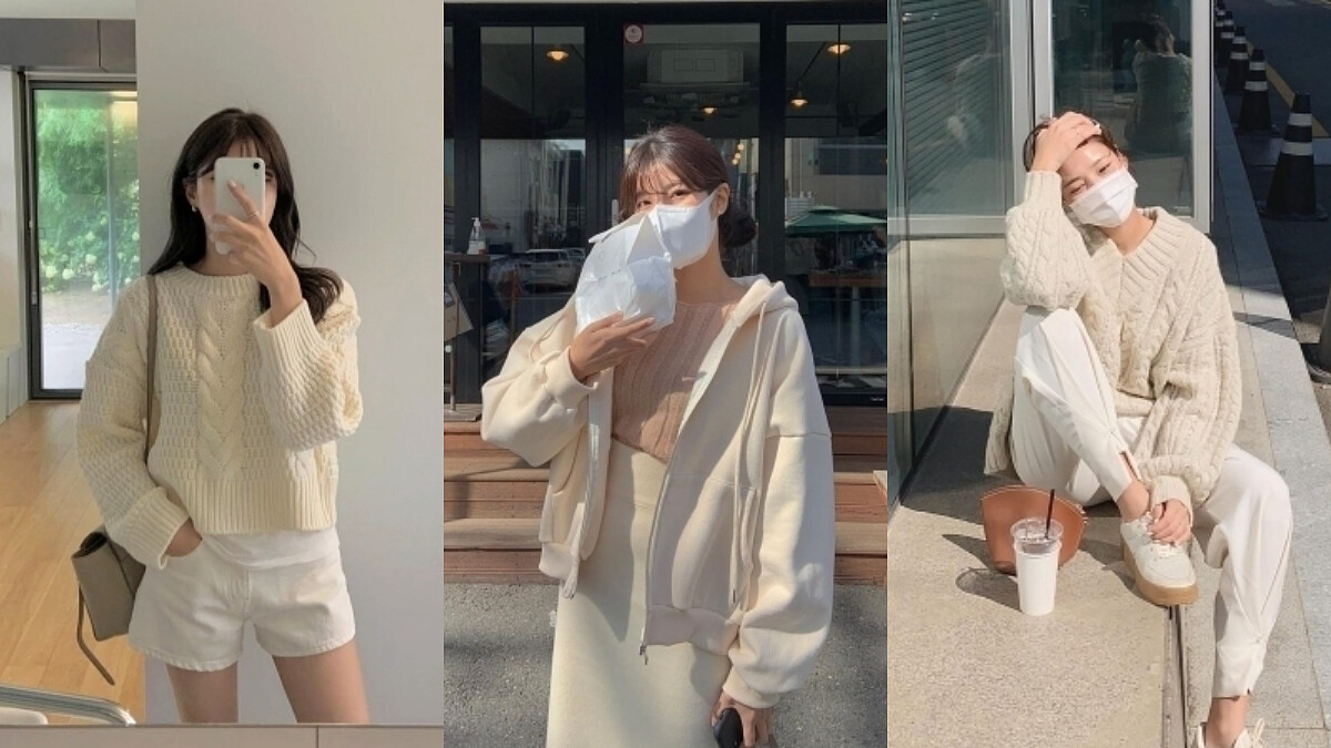 秋冬就想當隻小綿羊，溫柔「杏色、駝色穿搭」打造舒服好感 3 種風格，每天都想這樣穿！