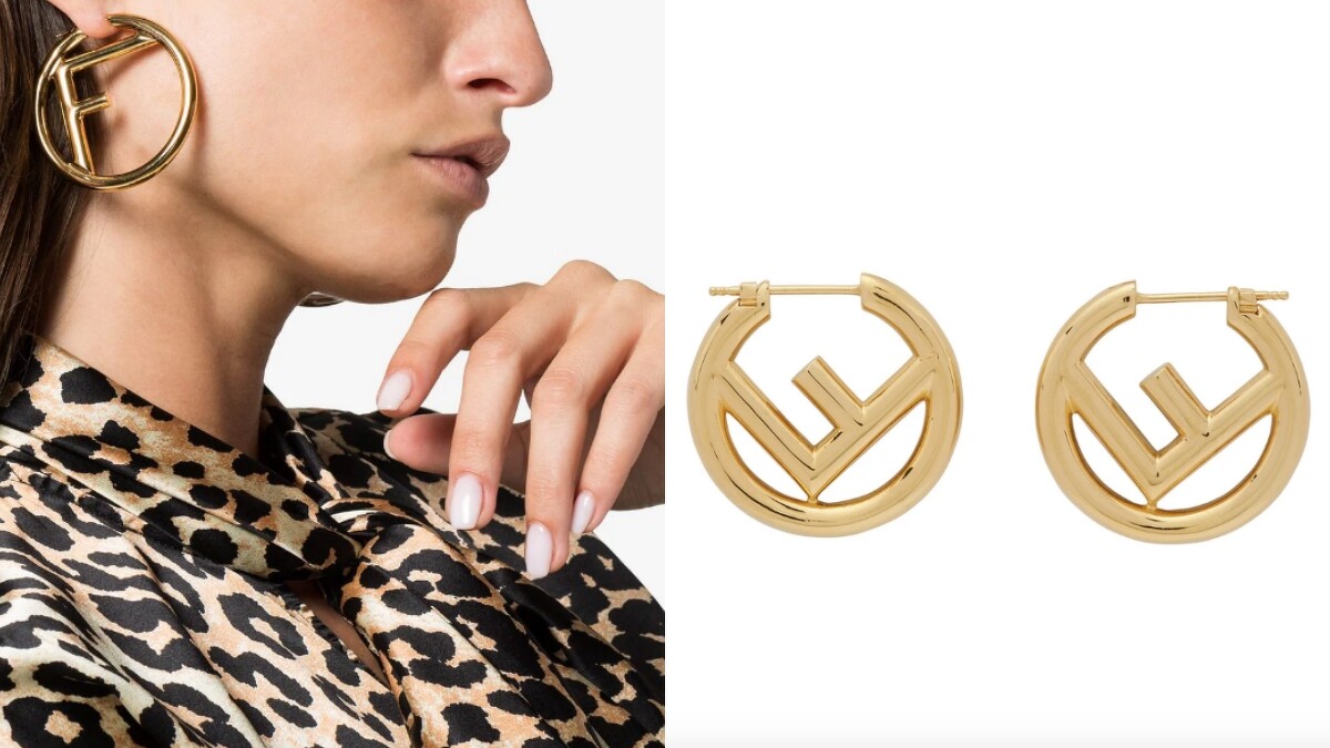 Fendi FF earrings