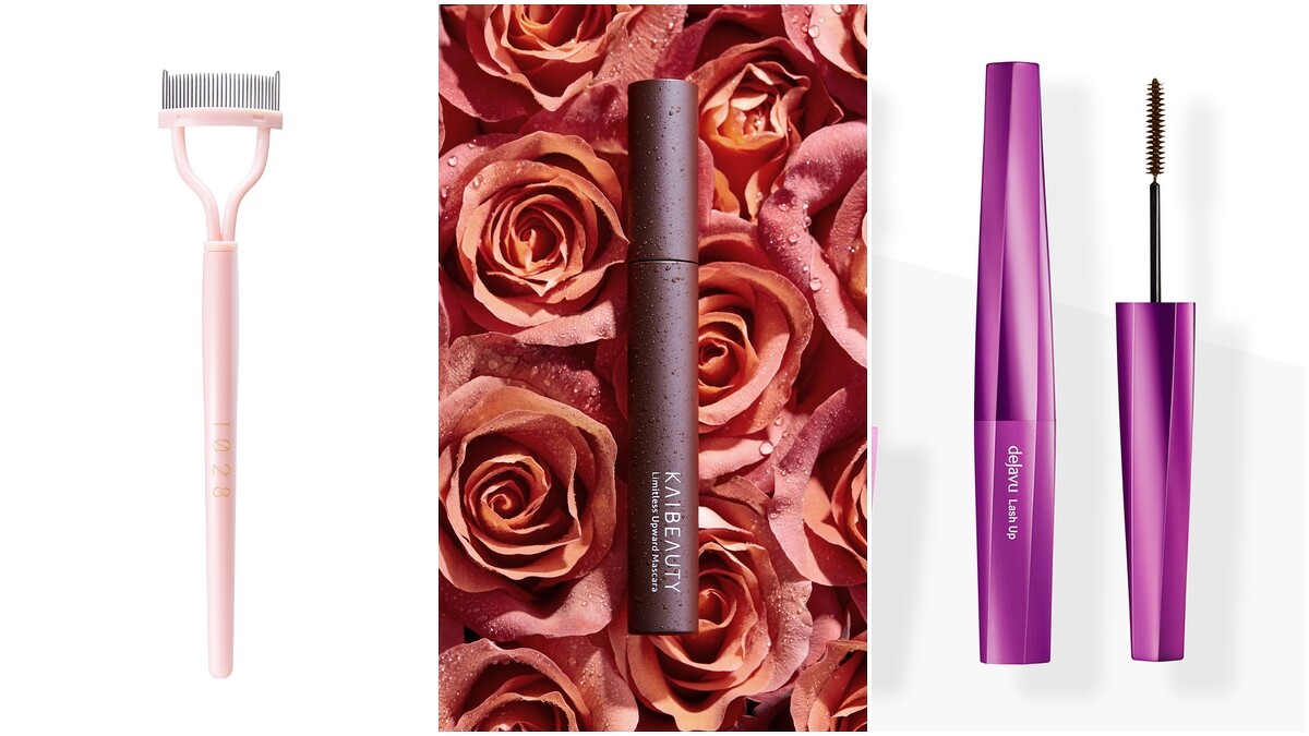 1028 根根分明睫毛梳,NT199。KaiBeauty無重力飛長睫毛膏#玫瑰可可,NT580。dejavu睫采分明立體睫毛膏 限定色(深棕),NT370。