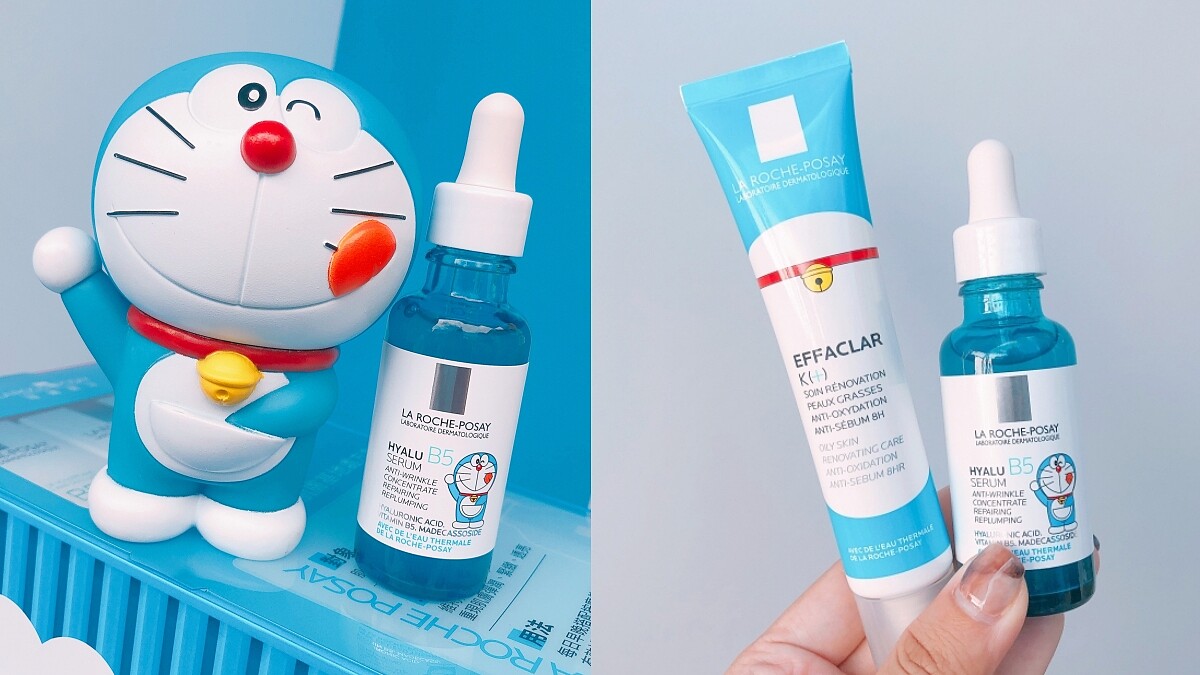 慶祝哆啦A夢50歲！理膚寶水、KISSME花漾美姬、專科推出DORAEMON限定包裝，連雪肌粹都有聯名贈品