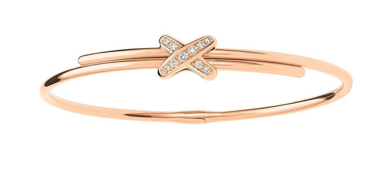 CHAUMET Jeux de Liens 玫瑰金手鐲