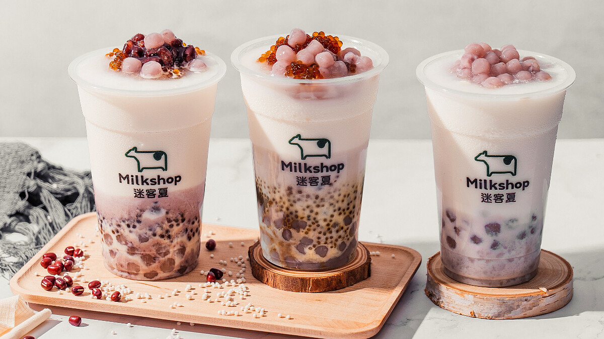 芋頭控喝起來!《迷客夏》推出三款芋圓鮮奶新口味,喝得到香濃芋泥、紅豆顆粒