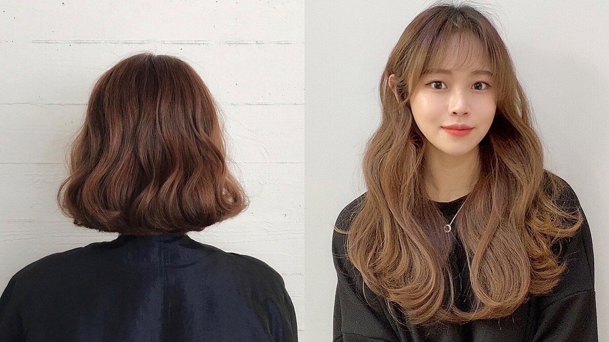 2020秋冬燙髮趨勢：豐盛感韓系碎花捲，絕對是今年最顯小臉的捲度！