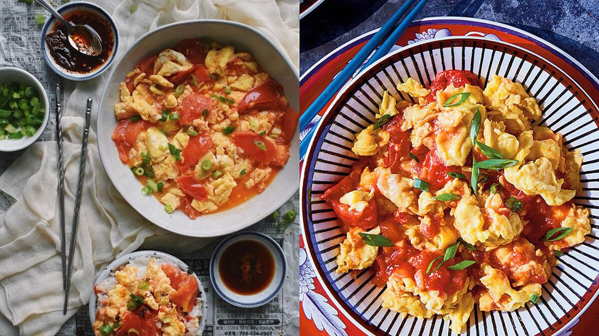 低脂低卡、好吃的無米番茄炒蛋蓋飯食譜來了！減肥期適用，吃膩清淡口味的人可以試試！