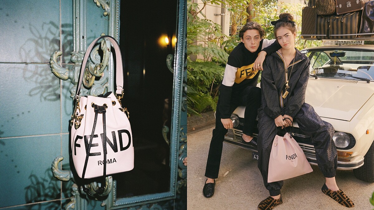 充滿粉＆金＆黑色調的FENDI ROMA Holiday系列正式登場！聯名機能外套更是一大亮點
