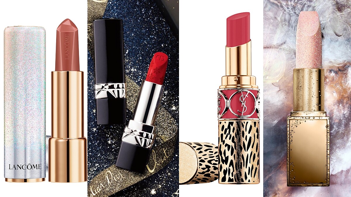 2020聖誕口紅推薦!蘭蔻冰雪版#274、雅詩蘭黛聖誕紅酒唇、NARS金管唇膏、DIOR雪花雕刻、YSL性感豹紋、TOM FORD鑽光潤唇膏、Bobbi Brown冰晶護唇膏