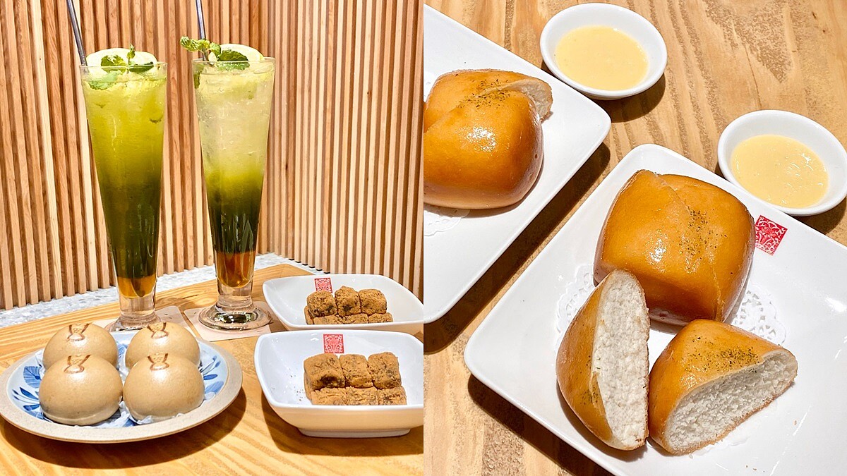 煉乳饅頭強勢回歸！春水堂推大直限定3種喝法「抹茶蜜檸微泡」，必吃觀音可可流沙包、黑糖麻糬