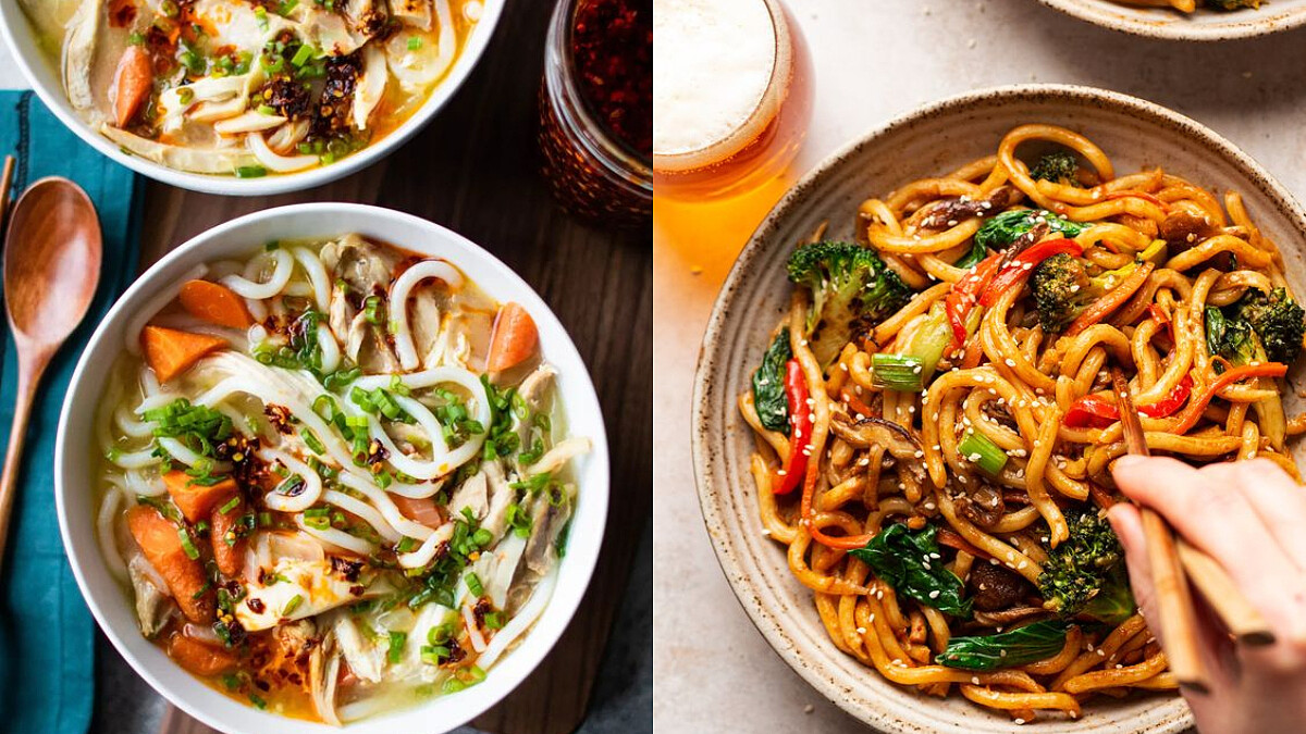 3道烏龍麵食譜煮湯、炒麵變化度高，嚴選低脂食材美味還能瘦！