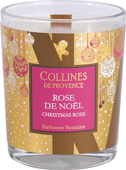 節慶玫瑰香氛蠟燭