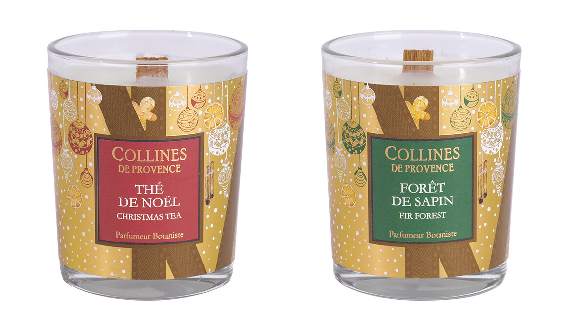 左：耶誕暖茶、右：杉木森林