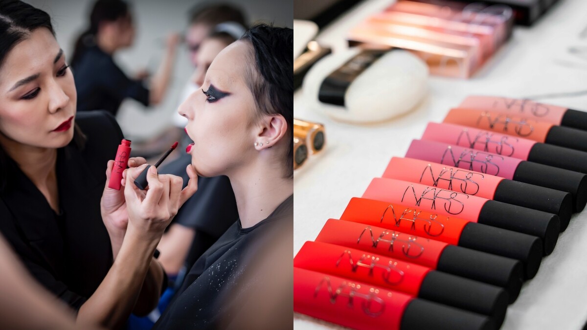 NARS 後台使用雲霧唇誘#Powertrip