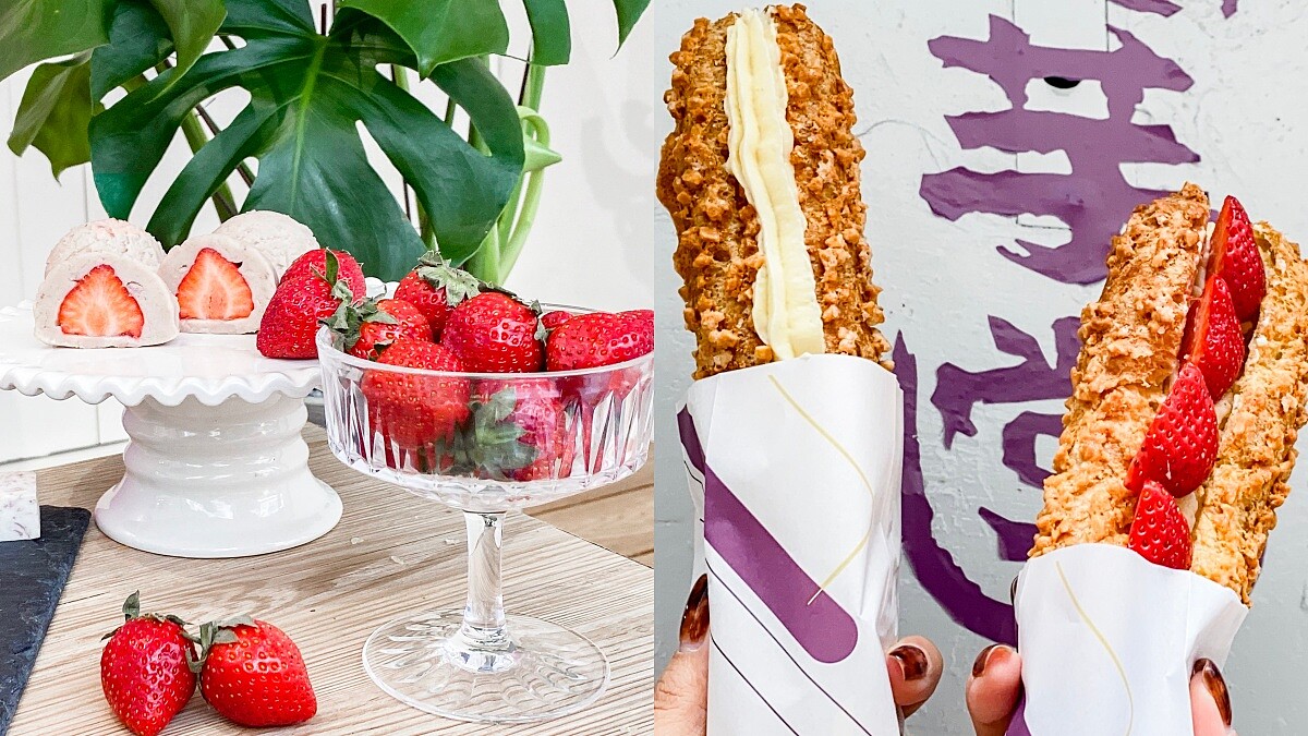 芋頭控必收！食芋堂推4款芋泥系列新品，必吃草莓芋泥泡芙、金沙芋泥吐司