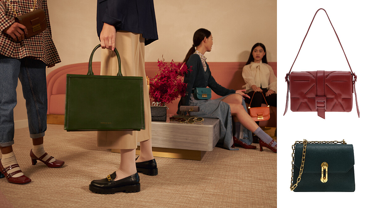 以絕美鞋履手袋打造精彩微奢復古LOOK，今年聖誕禮物就選CHARLES &amp; KEITH！