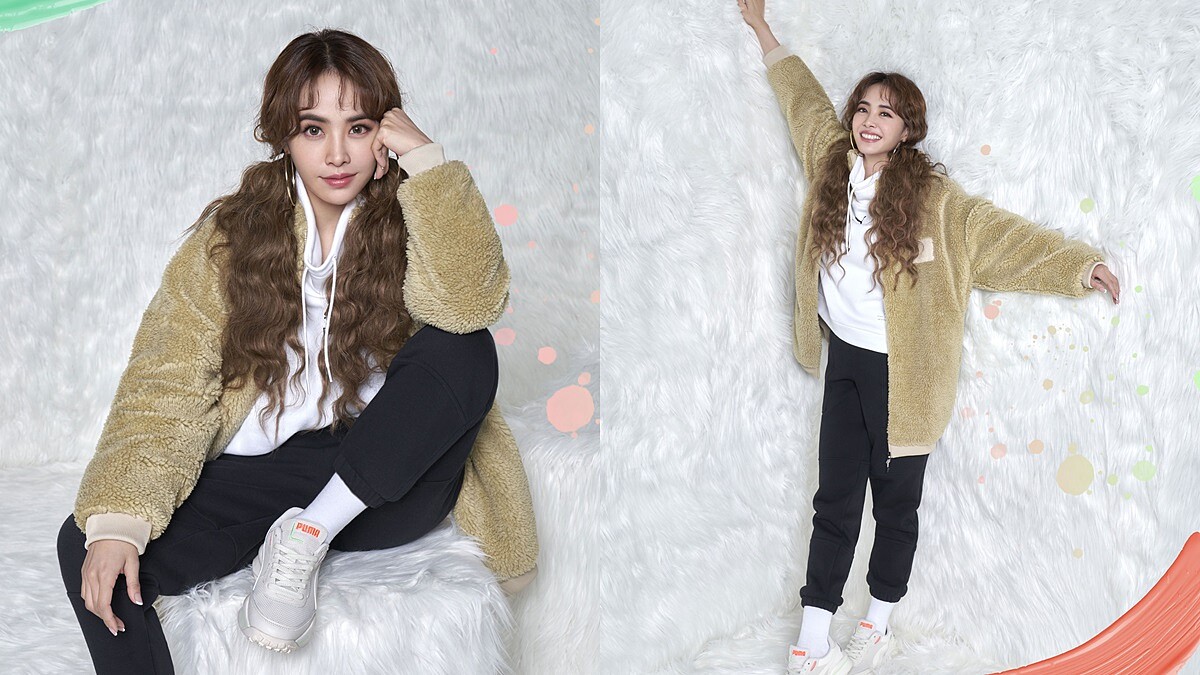 蔡依林示範秋冬泰迪熊外套、豹紋穿搭!輕鬆搭配出率性運動風、俏皮休閒風