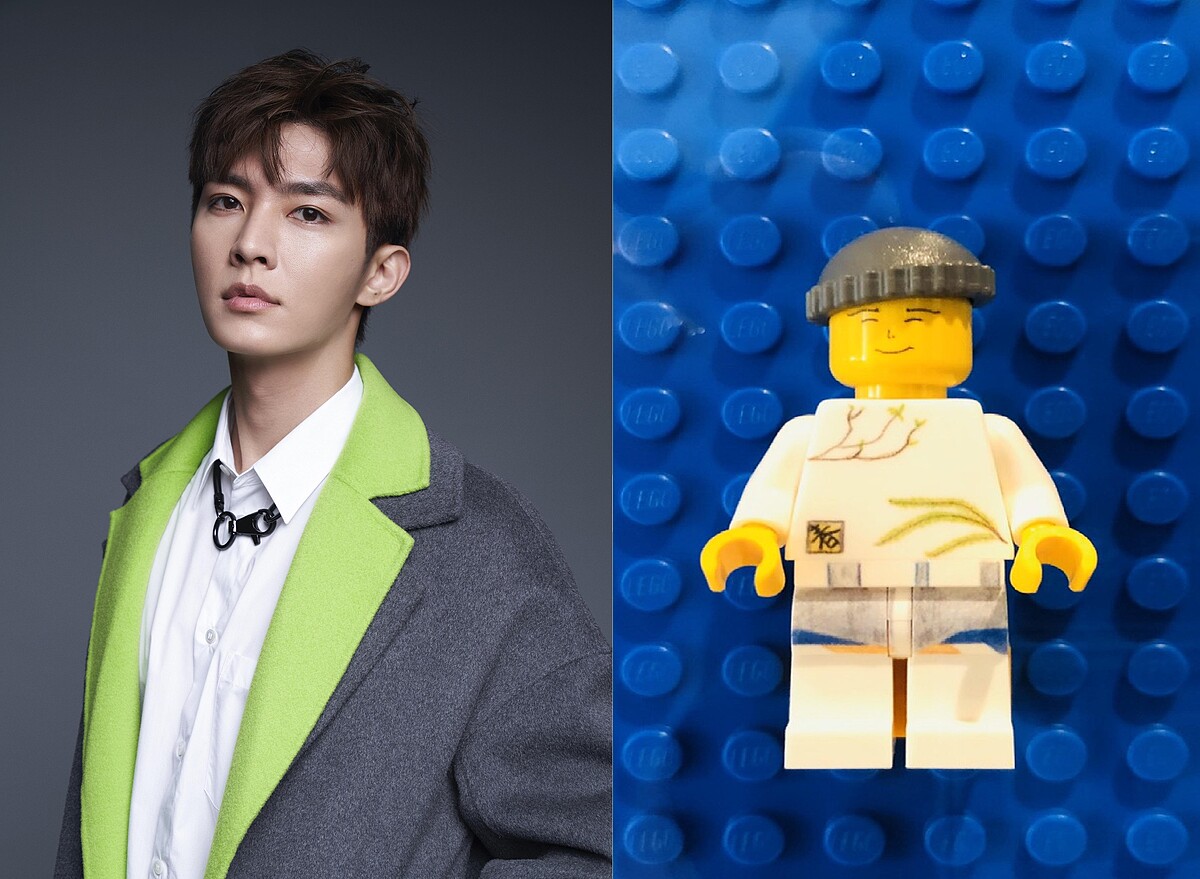 誠品松菸店推1,500隻人偶樂高展,全方位藝人炎亞綸設計人偶隱身其中。