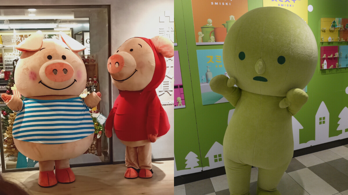 誠品生活耶誕市集|11/28、11/29德國人氣玩偶NICI小豬威比|12/12、12/13日本SMISKI夜光精靈人偶現身,拍照打卡再送精美小禮物。