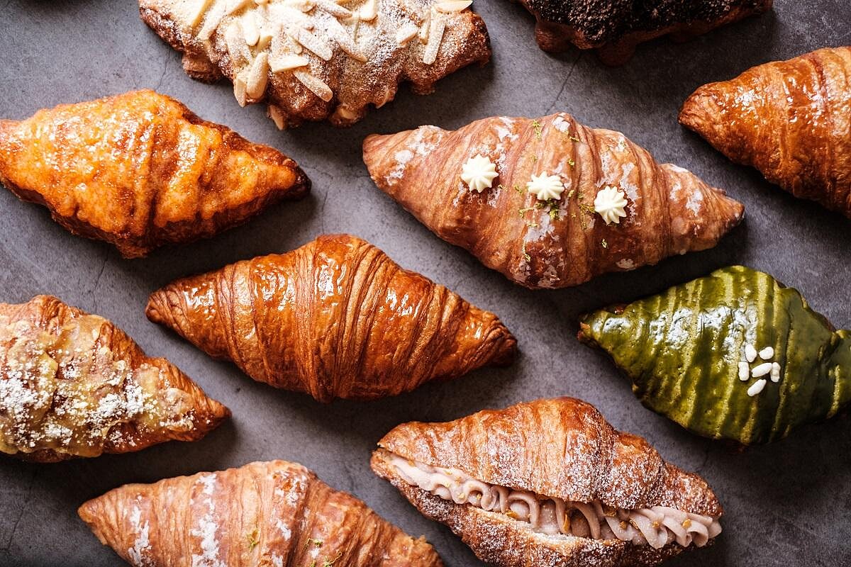 誠品生活耶誕市集|小島遇見他|招牌可頌|推薦價38元。