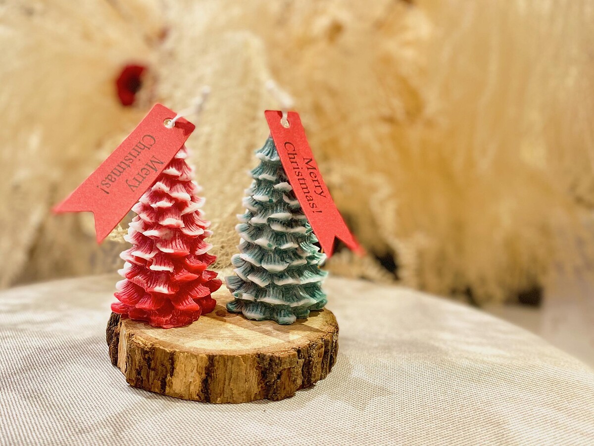 誠品生活新板店|Yellow Spring Lab|手作聖誕樹蠟燭課程|特價1,480元|原價1,800元。