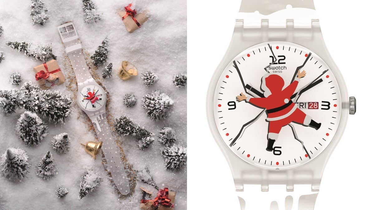 Swatch HoHoOuch耶誕腕錶,NT3,800