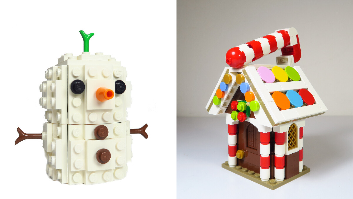 12/5-12/20指定活動日期,誠品生活南西、信義、松菸、台南文化中心、高雄悦誠店也有小雪人與薑餅屋的積木手作課程。