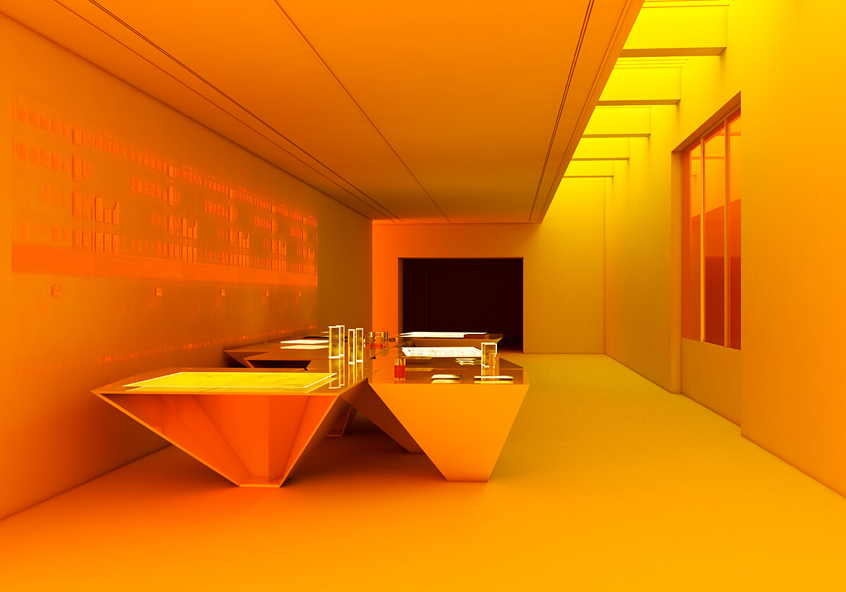 MILLI&Oslash;NS, The Ghost Acres of Architecture, 2020, installation &copy;MILLI&Oslash;NS (Zeina KOREITEM + John MAY), Peter OSBORNE