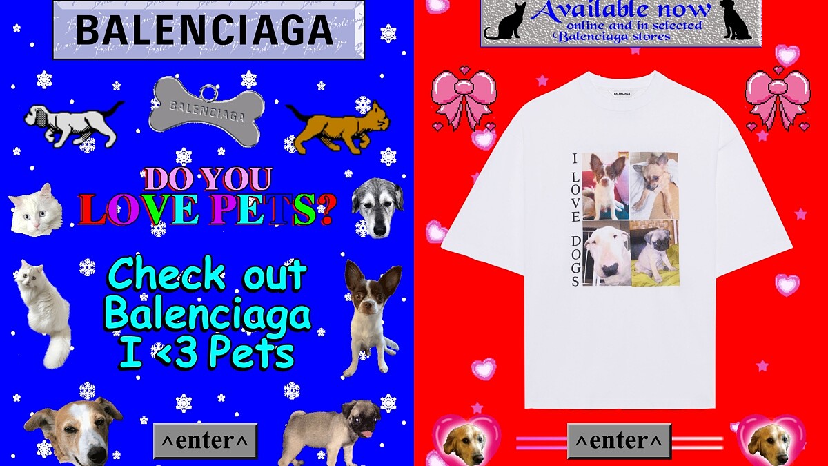 Balenciaga最新熱銷搶手貨!穿上巴黎世家萌又帥的動物印花T-Shirt,一起支持動保協會