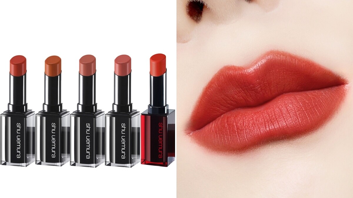 【植村秀 2020熱賣Top5唇膏】霧面質地最受歡迎，橘棕、奶咖、粉棕色系最惹人愛