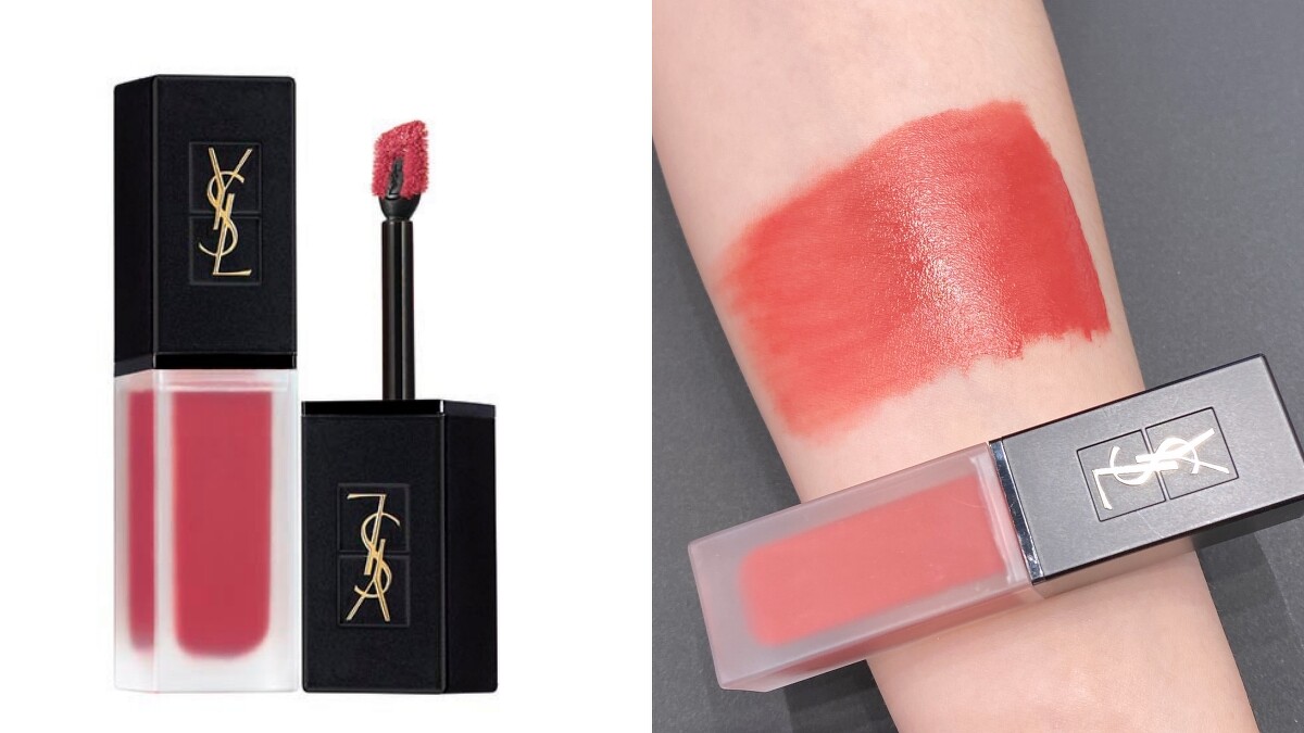 YSL 2020熱賣口紅Top 3時尚印記雪絨唇釉#216