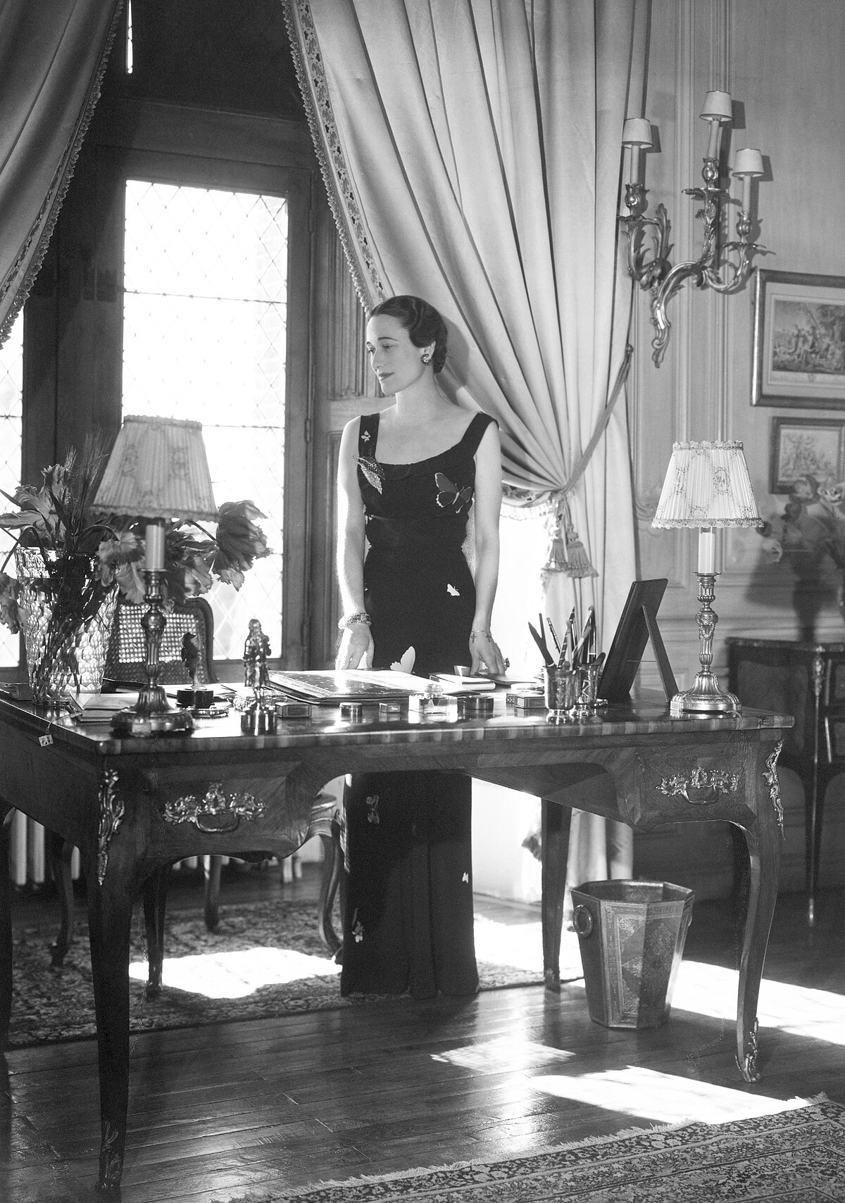 溫莎公爵夫人（Duchess of Windsor, Wallis Simpson）的珠寶收藏：Van Cleef & Arpels（VCA）Deux Plumes胸針