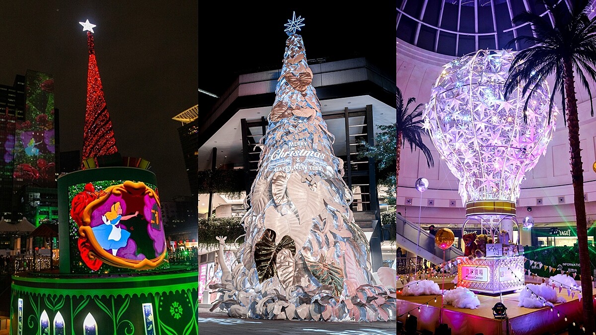 2020最美聖誕樹都在這！全台11棵華麗聖誕樹總整理，17米雪白耶誕樹、粉色熱氣球、寶可夢...快一一收集