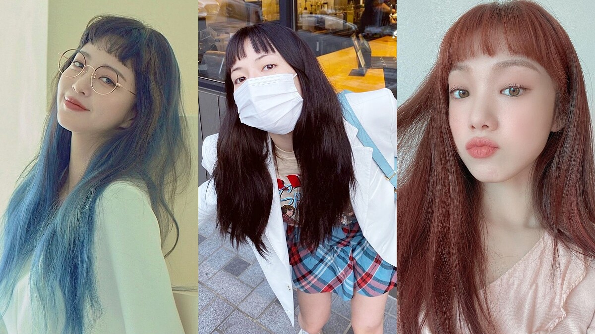 露出眉毛更可愛！這種眉上Choppy Bang誰才適合剪？來看看泫雅、李聖經的示範！